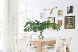 A hint of natural greenery fits in with any style! [From: Homepolish]