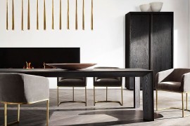 Aquitaine brass chandelier from RH Home