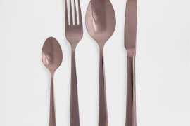 Chocolate brown flatware from Zara Home