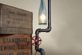 Fuse table lamp from Fab