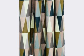Geo shower curtain from ferm LIVING