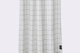 Grid shower curtain from ferm LIVING