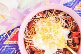 Hearty chili recipe from Proper