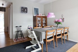 IKEA finds can also help shape that gorgeous shabby chic dining room! [From: Fotograf Lisbet Spörndly]