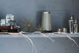 LED garland from West Elm
