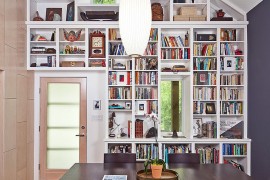 Lovely Bubble lamp in the contemporary dining room