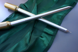 Metallic tones add depth and shine