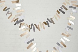 Modern garland from The Land of Nod