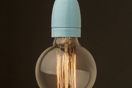 Porcelain pendant from Edison Light Globes