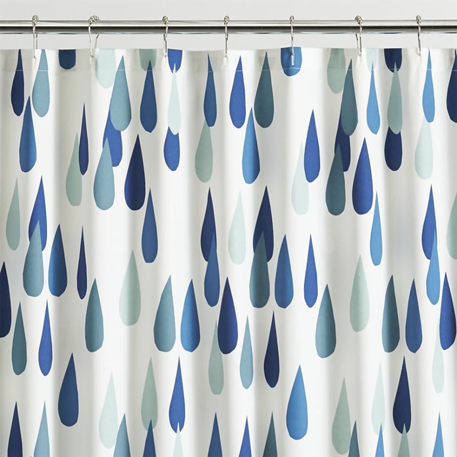 Country Style Shower Curtain Crate and Barrel Retired Patterns