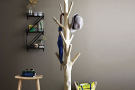 Recycled Mangosteen Coatrack from Dot & Bo