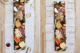 Scrumptious cheese plate idea from Oh Happy Day!