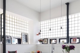 Track lighting featuring small pendants