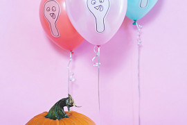 Turkey balloons for a festive Thanksgiving