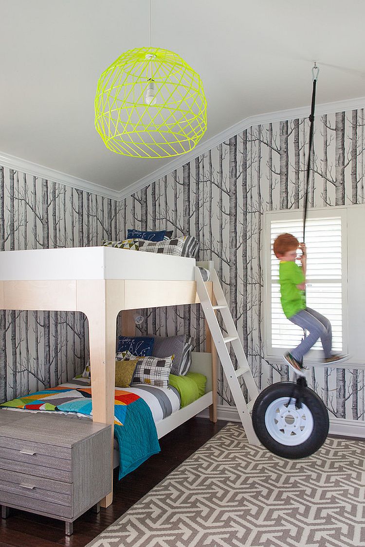 25 Cool Kids' Bedrooms that Charm with Gorgeous Gray
