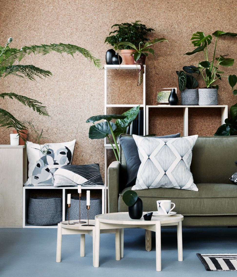 Unique Tropical Decor for Living room