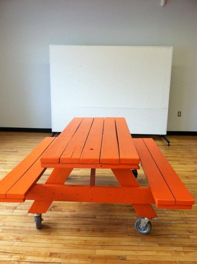 Embrace the Relaxed Style of Indoor Picnic Tables