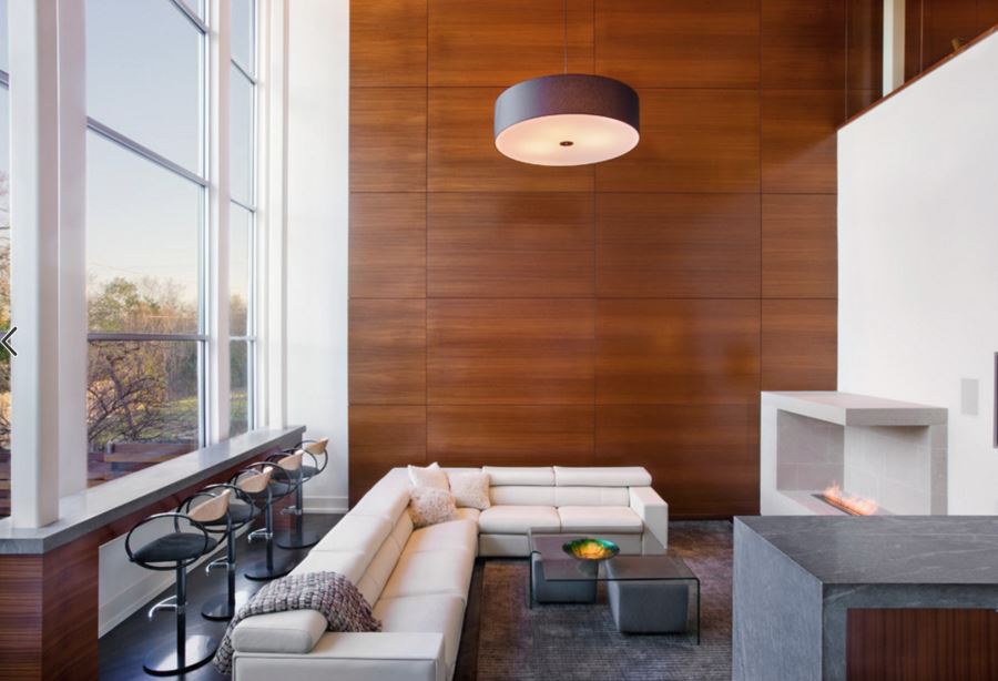 20 Rooms with Modern Wood Paneling