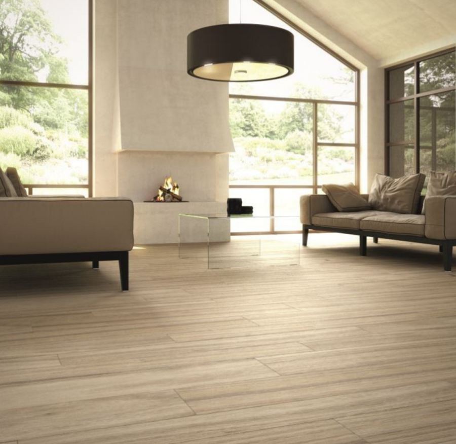 Decorating with Porcelain and Ceramic Tiles That Look Like