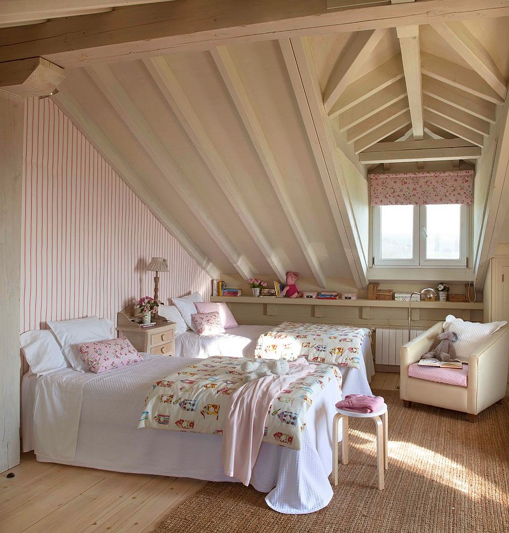 30 creative and trendy shabby chic kids rooms for Camerette per bambini stile shabby chic