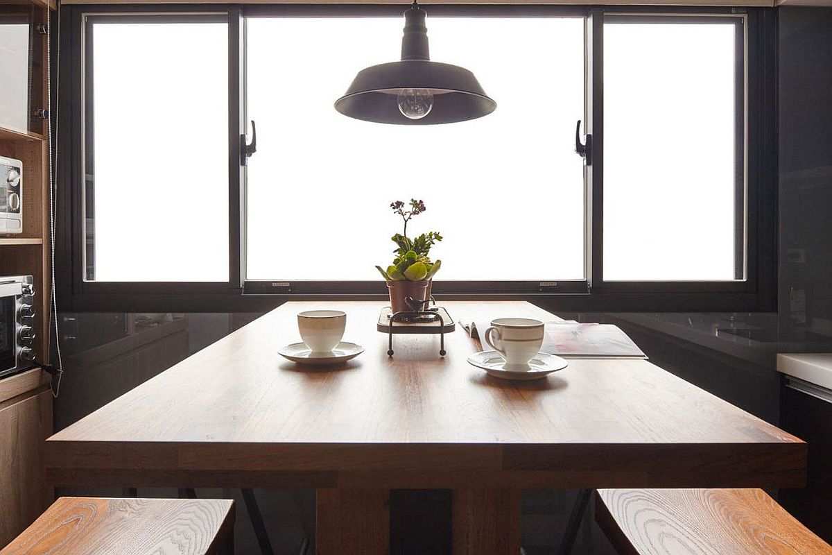 Tiny industrial loft style apartment in taipei city