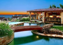 Backyard Bridge Designs select pine bridges 25 Fascinating Pool Bridge Ideas That Leave You Enthralled Backyard Bridge Designs diy garden bridge with low railing 25 Fascinating Pool Bridge Ideas That Leave You Enthralled