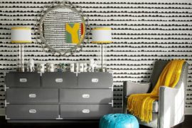 Gray And Yellow Nursery Designs With Refreshing Elegance