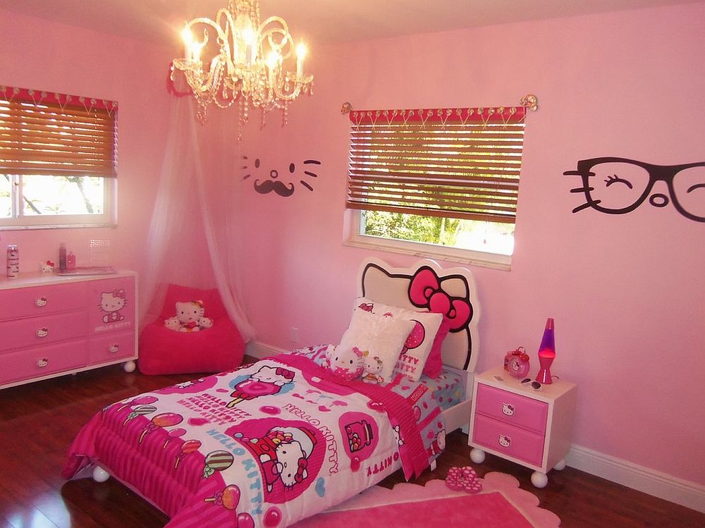 Charming Hello Kitty girl's bedroom idea - Decoist