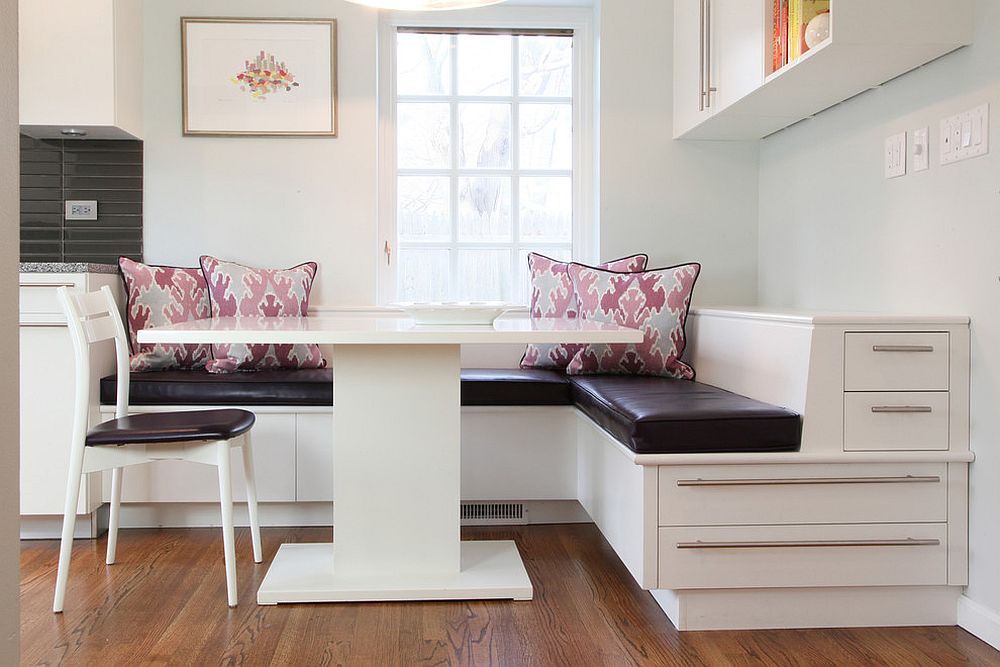 Creatice Storage Banquette Seating 