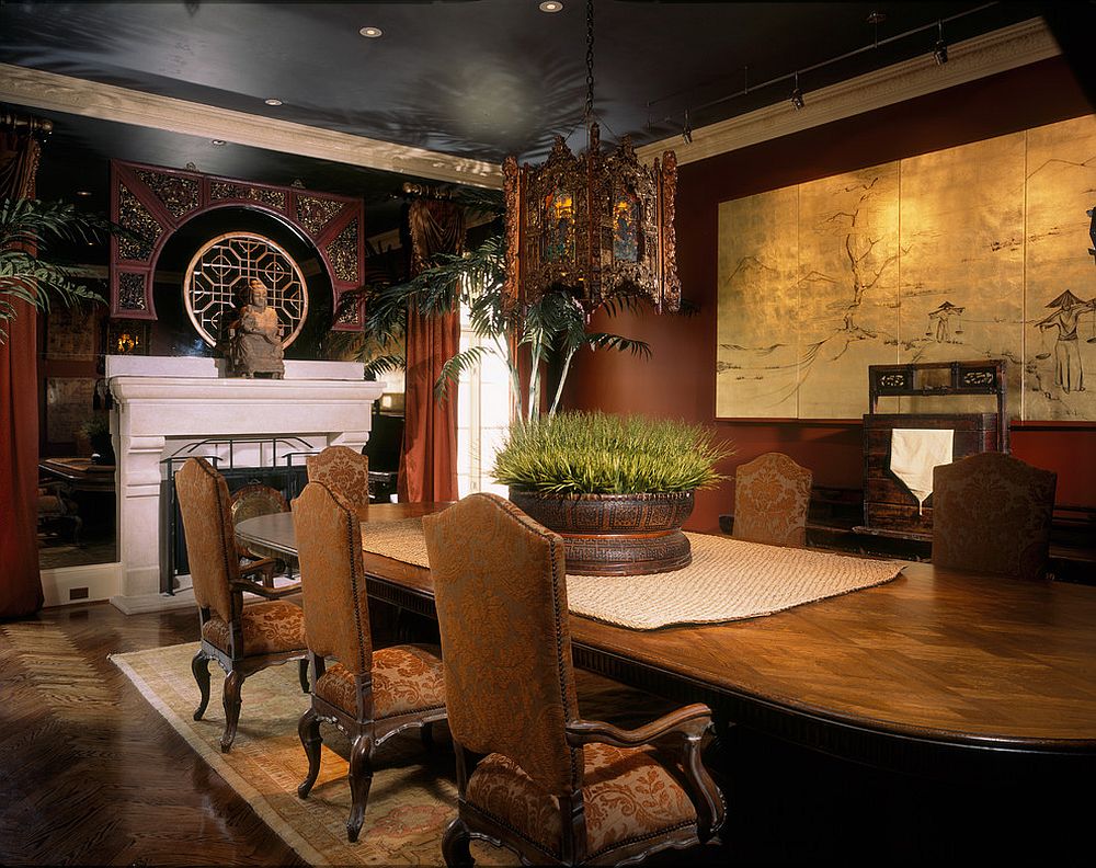 Asian style dinning room