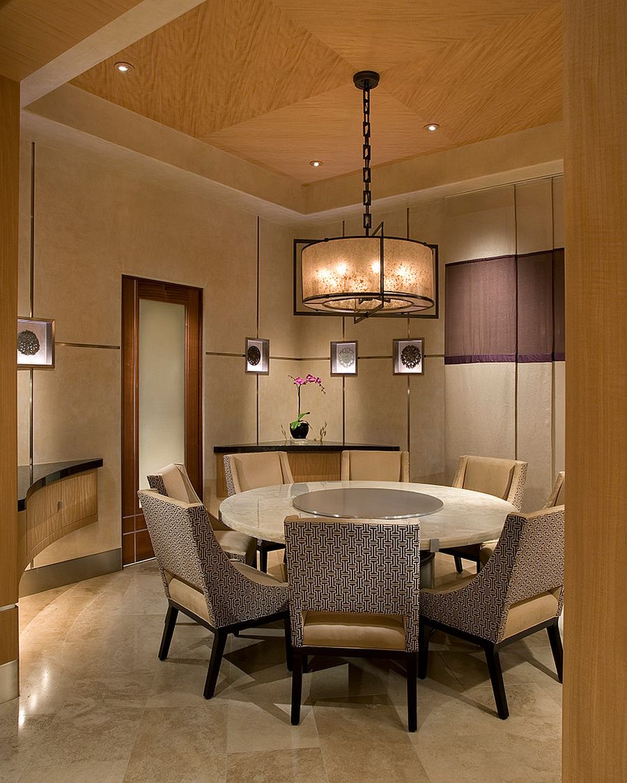 Serene and Practical: 40 Asian-Style Dining Rooms