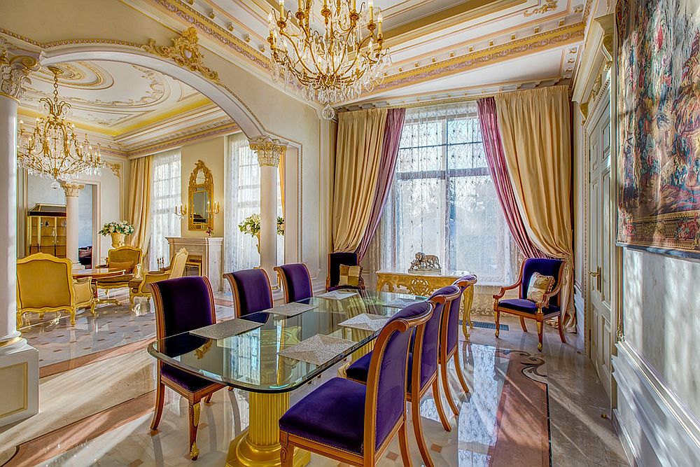 15 Majestic Victorian Dining Rooms That Radiate Color and Opulence