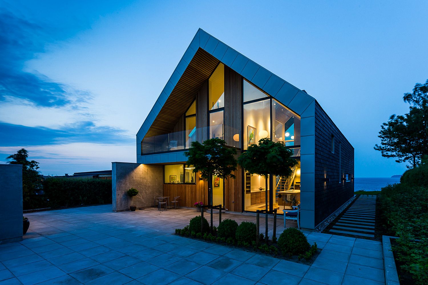 Scenic Ocean Views Meet Serene Nordic Design at Villa P