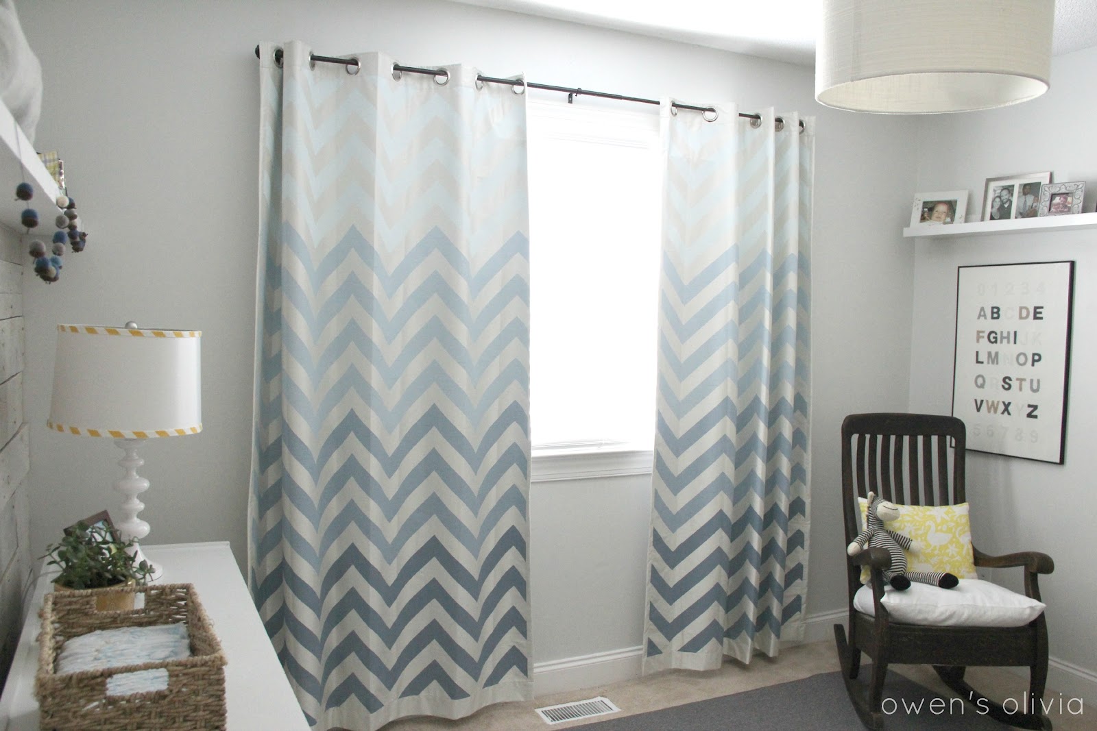 ombre curtains for living room