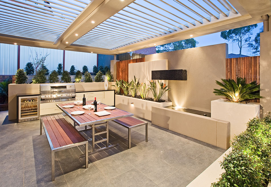  Modern Outdoor Kitchen for Small Space