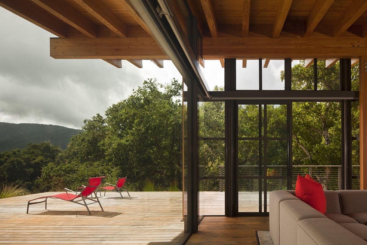 Magical Mountain Views Greet You at this Guest House in Santa Lucia Preserve!
