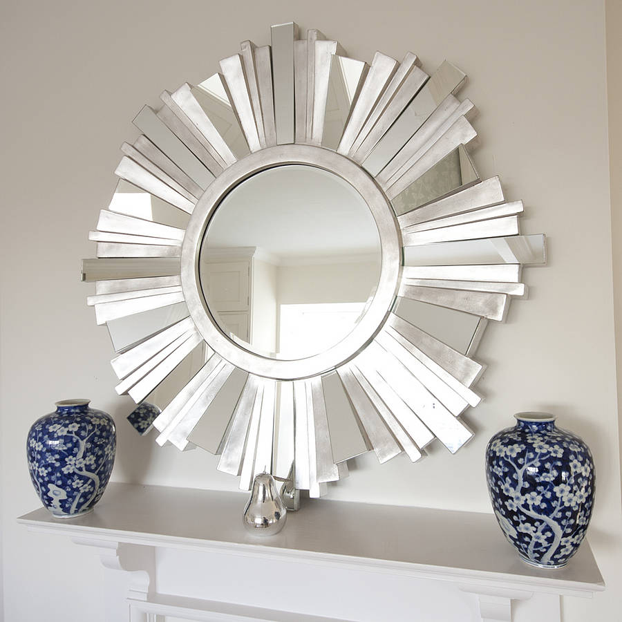 30 Exceptional Ideas for Decorating with a Sunburst Mirror