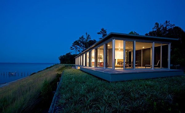 Glass House on Rappahannock River 1