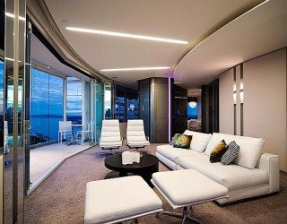 Panoramic Modern Apartment Interiors