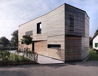 Modern Wooden House Sigg 1