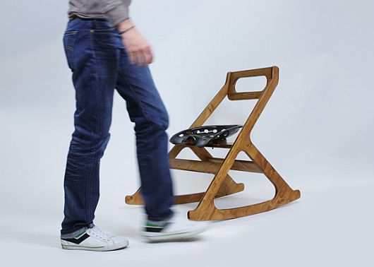 Tracy Rocking Chair by Julien Bergignat 4