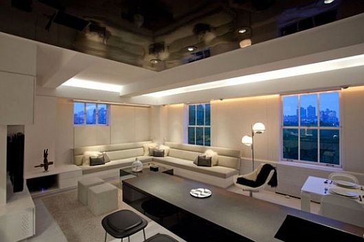 Contemporary Apartment With LED Mood Lighting