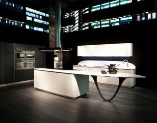 Rounded Kitchen Design by Snaidero