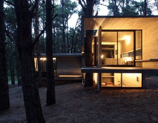 Forest JD House by BAK Architects in Argentina