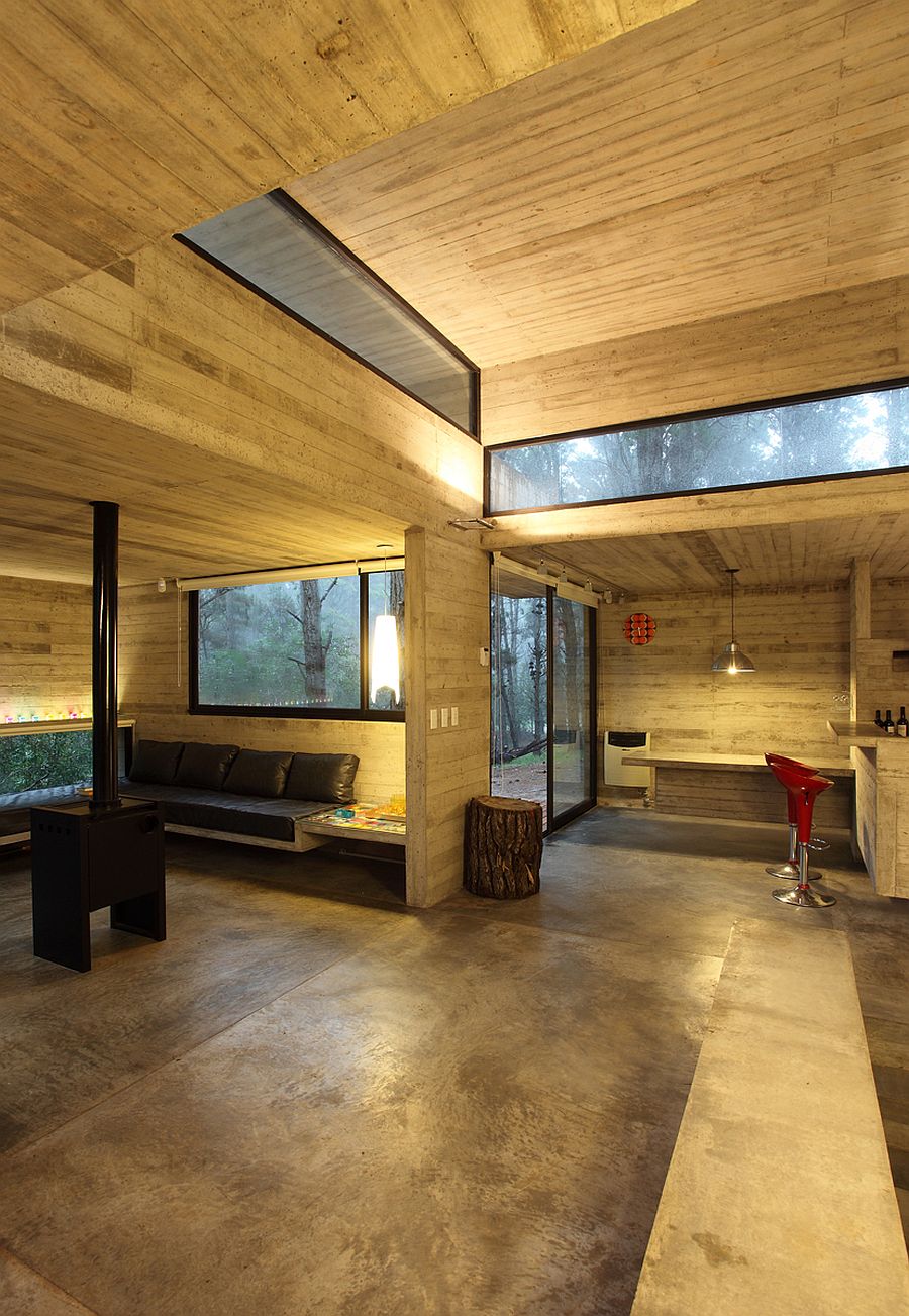 all concrete interior design