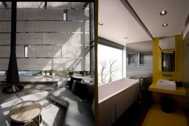 Sow House by SAOTA Architecture: Home, Office and Spa in One