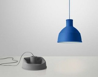 Unfold - unique rubber pendant lamp from Muuto