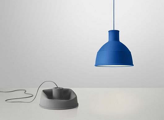 Unfold - unique rubber pendant lamp from Muuto