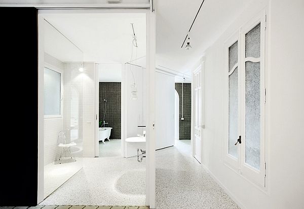 White Renovated Apartment in Barcelona 3