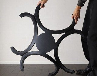 Eco-friendly rubber chair 3